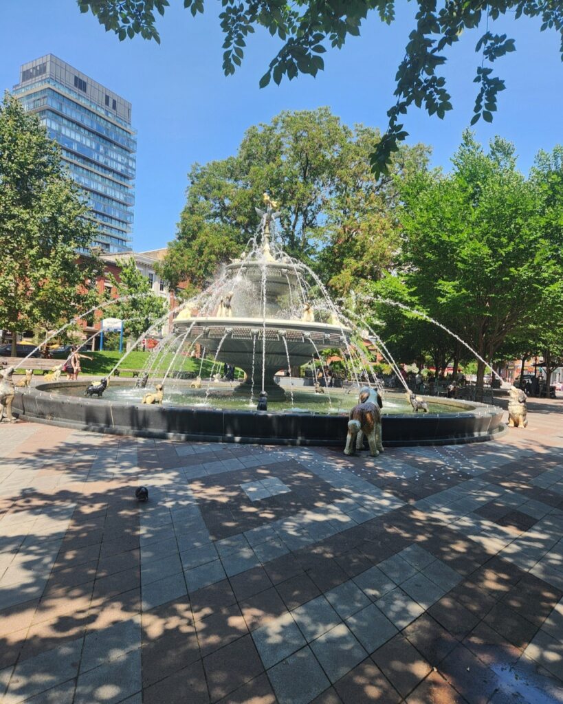 Berczy Park Dog Fountain 