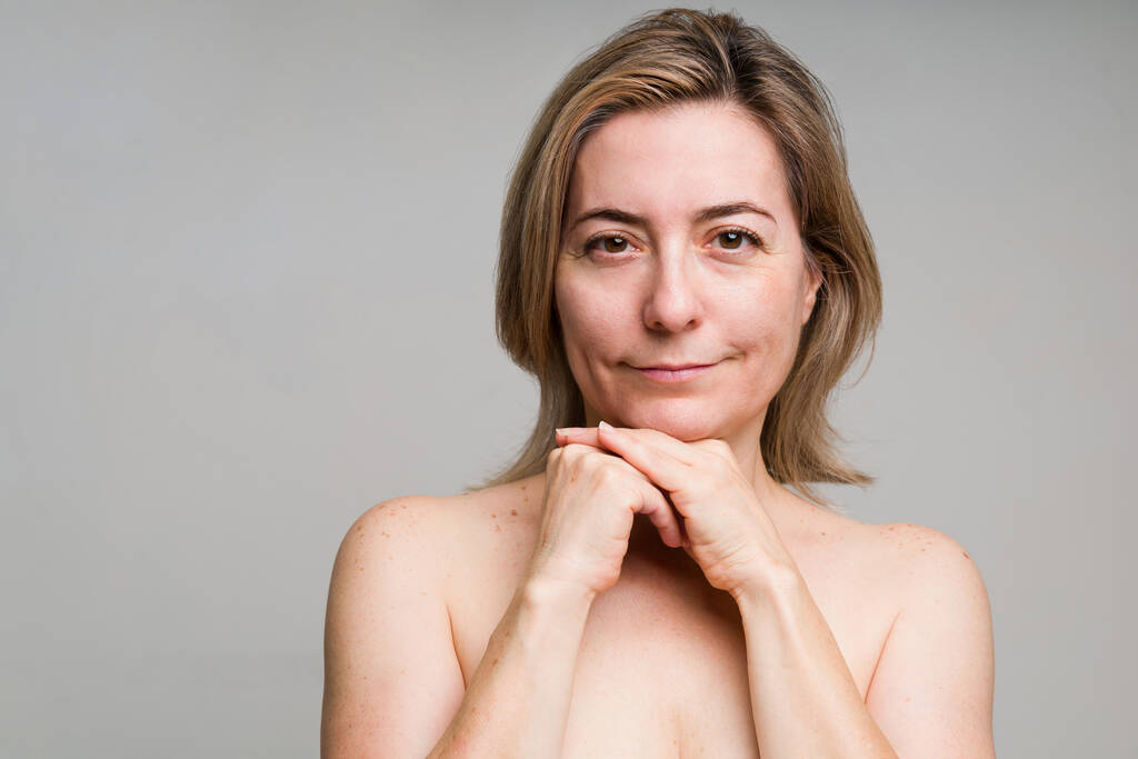 aging woman in her 50s
