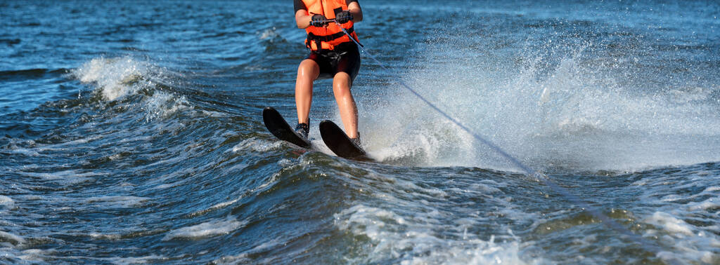 jet skiing